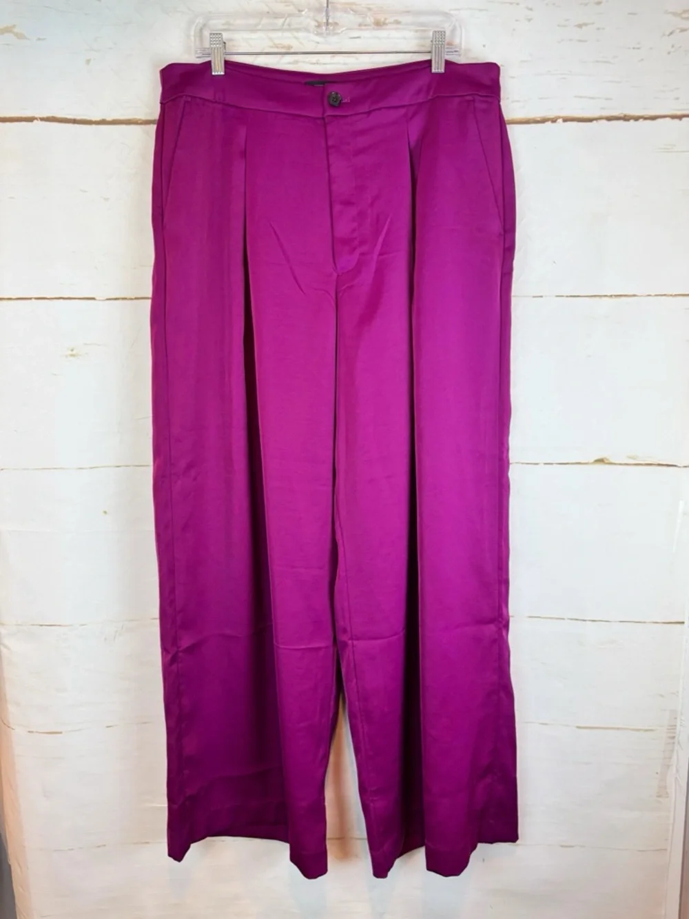 Banana Republic Factory | 2-Piece Sleeveless Blazer & Wide-Leg Pants Set, 16 NWT - Picture 2 of 15